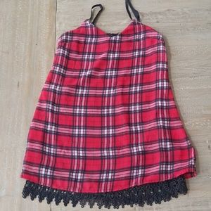 Plaid dress